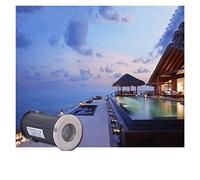 WZYJLyds Spot LED Piscine Encastrable IP68 Spot LED pour Terrasse Angle de Faisceau de 30° Eclairage Petit Bassin pour Immergé, de Jardin, D'extérieur(Blanc Chaud,42mm-1w(12V))