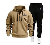 WZYRZ Ensemble de survêtement 2 pièces pour homme, sweat-shirt à capuche et manches longues, coupe slim, décontracté, avec pantalon, pour SCANIA,F-l