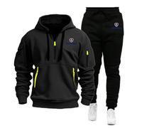 WZYRZ Ensemble de survêtement 2 pièces pour homme, sweat-shirt à capuche et manches longues, coupe slim, décontracté, avec pantalon, pour SCANIA,B-x_l