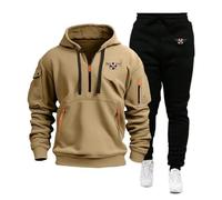 WZYRZ Survêtement 2 pièces pour homme, ensemble complet de sport pour Resident Evil/Umbrella, sweat à capuche et pantalon, veste chaude à fermeture éclair, automne-hiver,D-x_l