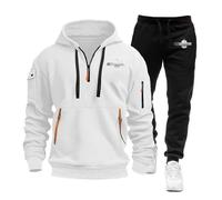 WZYRZ Survêtement homme ensemble complet pour Doctor Who manches longues à capuche sweats à capuche jogging hauts sport survêtement ajustement échauffement 2 pièces tenues,E-3x_l