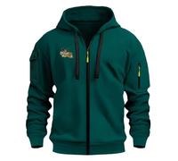 WZYRZ Sweat à capuche de sport pour homme, imprimé Monster Hunter, décontracté, fermeture éclair, manches longues, printemps-automne, décontracté, patchwork,C-xx_l