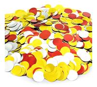 WZYTEU 160 g de confettis ronds en papier de soie pour anniversaire, mariage, baby shower, Nouvel An (3 couleurs)