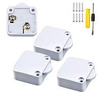 WZYTEU 4 Pcs Commutateur D'armoire, Interrupteur Automatique pour Placards, Lumière Allumée à l'Ouverture et Éteinte à la Fermeture