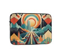 WZYWHJ A Colorful World Housse antichoc pour ordinateur portable 12" pour homme et femme Voyage d'affaires, école, bureau usage quotidien