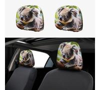 WZYWHJ A Little Koala Lot de 2 housses de coussin universelles Motif voiture