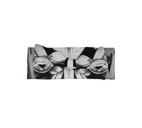 WZYWHJ Architecture en noir et blanc imprimés bandeaux bébé nœud et accessoires de cheveux souples élastiques pour les nouveau-nés et les filles