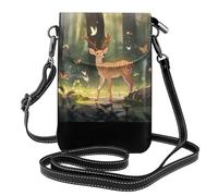 WZYWHJ Bambi Sac à bandoulière en cuir pour femme avec bandoulière réglable