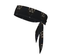 WZYWHJ Bandeau de sport avec imprimé chandelier noble, bandeau pour homme et femme, bandeau pour la course à pied, l'entraînement, le football