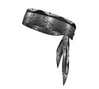 WZYWHJ Bandeau de sport avec motif mouette blanche pour homme et femme, bandeau pour la course à pied, l'entraînement, le football