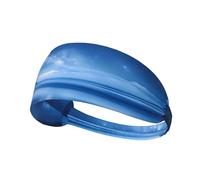 WZYWHJ Bandeau doux et absorbant pour entraînement de basket-ball rouge - Accessoire de cheveux idéal pour le yoga, la course à pied, et plus encore. Image de fin de nuit au niveau de la mer