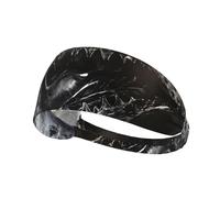 WZYWHJ Bandeau doux et absorbant pour entraînement de basket-ball rouge - Accessoire de cheveux idéal pour le yoga, la course à pied, et plus encore ! Image de formes étranges