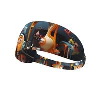 WZYWHJ Bandeau doux et absorbant pour entraînement de basket-ball rouge - Accessoire de cheveux idéal pour le yoga, la course à pied, et plus encore