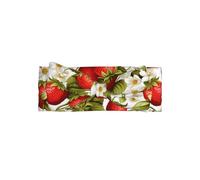 WZYWHJ Bandeaux à nœud pour bébé avec motif fraises et accessoires pour cheveux souples pour nouveau-nés et filles