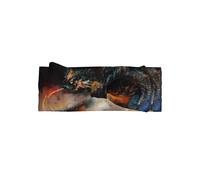 WZYWHJ Bandeaux à nœud pour bébé motif dragon abstrait et accessoires de cheveux souples élastiques pour nouveau-nés et filles