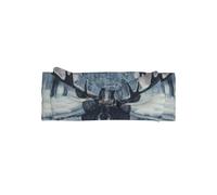 WZYWHJ Bandeaux Big Bull Elk imprimés pour bébé avec nœud et accessoires pour cheveux souples et élastiques pour nouveau-nés et filles