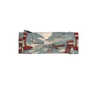 WZYWHJ Bandeaux de bébé avec nœud imprimé voiture dans le nuage et accessoires de cheveux souples élastiques pour nouveau-nés et filles