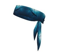 WZYWHJ Bandeaux de plongée avec image de baleine, serre-tête de sport, bandeau pour homme et femme, bandeau pour la course à pied, l'entraînement, le football