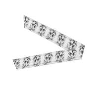 WZYWHJ Bandeaux imprimés de fleurs esquisses, serre-tête de sport, bandeau pour homme et femme, bandeau pour la course à pied, l'entraînement, le football