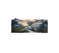 WZYWHJ Bandeaux imprimés « The Mighty River » pour bébé et accessoires pour cheveux souples et élastiques pour les nouveau-nés et les filles