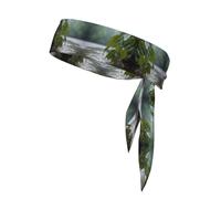 WZYWHJ Bandeaux imprimés « Water After Rain » - Pour homme et femme - Pour la course à pied, l'entraînement, le football