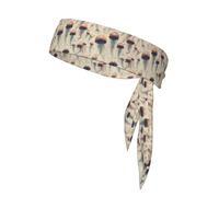 WZYWHJ Bandeaux suspendus motif méduse, serre-tête de sport, bandeau pour homme et femme, bandeau pour la course à pied, l'entraînement, le football