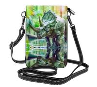 WZYWHJ Bicorn Sac à bandoulière à rabat en cuir imprimé dinosaure - Cadeau polyvalent pour femme pour la marche, le camping, le shopping et les voyages
