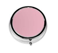 WZYWHJ Boîte à médicaments circulaire avec compartiments Rouge eau