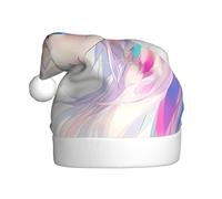 WZYWHJ Bonnet de Noël pour adulte - Bandeau décoratif pour fêtes et événements costumés - Beau motif licorne