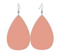 WZYWHJ Boucles d'oreilles pendantes Hai Tianxia en forme de goutte d'eau, boucles d'oreilles en cuir, articles de mode pour femmes