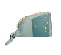 WZYWHJ Cake Battle Chapeau de travail de nettoyage pour homme et femme Sangle élastique réglable Noir