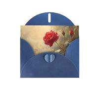 WZYWHJ Carte de vœux bleue pour Noël, anniversaire, anniversaire de mariage et plus encore Les roses sont magnifiques images
