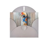 WZYWHJ Carte de vœux de vacances grise 15,2 x 10,2 cm avec enveloppe pour Noël, anniversaire, Saint-Valentin, fête, invitation à une fête, imprimé scooter tendance