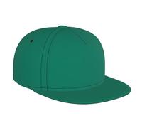 WZYWHJ Casquette de baseball tendance à bord plat, impression vert malachite, réglable, respirante et légère pour homme et femme