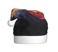 WZYWHJ Chapeau de Noël pour adulte - Bandeau décoratif pour fêtes de vacances et événements costumés - Image de flux d'énergie quantique
