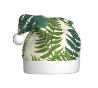 WZYWHJ Chapeau de Père Noël pour adulte pour les fêtes et les fêtes de Noël, cérémonies annuelles, encyclopédie des fougères