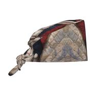 WZYWHJ Chapeau de travail Little White Rabbit in the Quilt pour nettoyage de photos, convient pour homme et femme, sangle élastique réglable