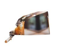 WZYWHJ Chapeau de travail pour nettoyer les photos et le thé au lait - Bandeau de sudation - Convient pour homme et femme - Sangle élastique réglable -