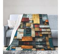 WZYWHJ Couverture douce anti-plis, hypoallergénique, compacte, pliable, légère, durable, fragments de mémoire - 203,2 x 152,4 cm