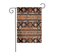 Wzywhj Drapeau national africain imprimé drapeau de jardin d'été double face décoration cour 30,5 x 45,7 cm