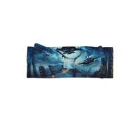 WZYWHJ Drones in the Starry Sky Printing Baby Bow Headbands and Elastic Soft Hair Accessories for Newborns and Girls