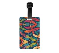 WZYWHJ Étiquettes colorées pour sacs à bagages, étiquettes de protection de la vie privée pour hommes et femmes