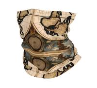 WZYWHJ Foulard de sport motif carte du monde antique doux et confortable, séchage rapide et respirant, adapté pour les sports de plein air, l'escalade et le fitness