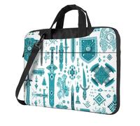 WZYWHJ helm of awe Picture Sac à bandoulière ultra-mince pour ordinateur portable accessoires d'ordinateur doux antichoc pour ordinateurs portables, Noir , 15.6 inch