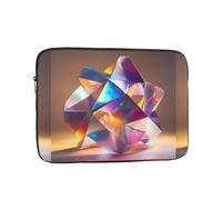WZYWHJ Housse antichoc pour ordinateur portable de 43,2 cm - Motif origami holographique - Pour homme et femme - Pour voyage d'affaires, école, bureau - Utilisation quotidienne