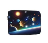WZYWHJ Housse de protection antichoc pour ordinateur portable 10" Motif planète céleste - Pour homme et femme - Pour voyage d'affaires, école, bureau et usage quotidien