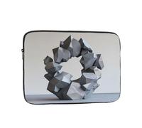 WZYWHJ Housse de protection antichoc pour ordinateur portable 13" Motif graphique irrégulier, pour homme et femme, voyage d'affaires, école, bureau, usage quotidien