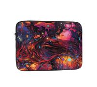 WZYWHJ Housse de protection antichoc pour ordinateur portable de 43,2 cm - Motif lignes colorées - Pour homme et femme - Pour voyage d'affaires, école, bureau et usage quotidien