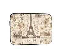 WZYWHJ Housse de protection pour ordinateur portable de 13 pouces - Motif carte postale vintage - Pour homme et femme - Pour voyage d'affaires, école, bureau - Utilisation quotidienne