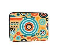 WZYWHJ Housse de protection pour ordinateur portable de 43,2 cm - Motif symboles culturels circulaires - Pour homme et femme - Pour voyage d'affaires, école, bureau - Utilisation quotidienne